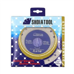 2pcs Diamond Cutting Grinding Disc Wheel for Porcelain Tile Saw Blade 75mm