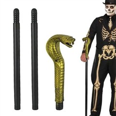 1Pc Halloween Costumes Walking Stick Cane Plastic Stage Prop Costume Accessory