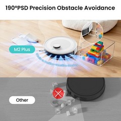 Lefant M2L Plus 7000Pa Robot Vacuum Cleaner Self-Emptying 2.4G/5G Smart Sweeper