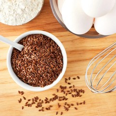 Great Value Organic Whole Flax Seed, 22 oz Free and FastShipping