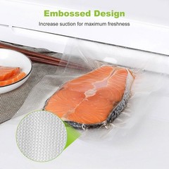 11″x50′ Commercial Grade Vacuum Sealer Bags Rolls Food Saver Storage Bags 4Mil