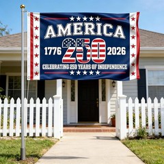 3x5Ft USA 250th Anniversary Flag 1776-2026 250 Years America Single-Sided