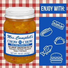 GOLDING FARMS Mrs. Campbell’s All Natural Sweet Southern 16 Ounce (Pack of 1)