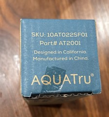 AquaTru Replacement Pre/Carbon Water Filter Stages 1-2 – # AT2001