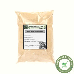 White Pepper ground powder | Ceylon Premium Quality | Organic ALL Natural spices