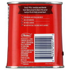 Ox & Palm Corned Beef original chunky Style in Tapered Can 11.5 oz can….