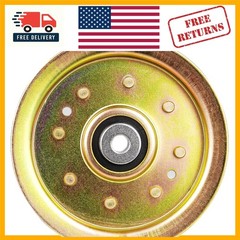Quality Flat Idler Pulley for MTD Cub Cadet RZT 50 – Heavy Duty 1.6 Ounce Design