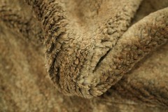 6×8 Hand-Knotted Jute Contemporary Modern Area Rug in Solid Brownish Gold