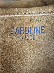 GARDLINE S-123R Tool belt carpenter Leather holder AS SHOWN, SEE REMARKS