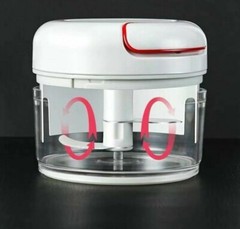 Fruit Vegetable Onion Garlic Cutter Press Manual Food Speedy Chopper Mini Slicer