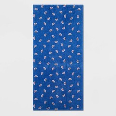 Sun Squad Rainbow Beach Towel in Blue, 28″ X 58″