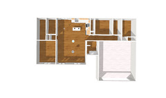 Ridgeway House Plan 1,512 SQFT 3 BED 2 BATH Ranch Printed Plan Set With GARAGE