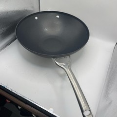 Calphalon 12” Hard Anodized Wok. Model 155. New W/ A Few Scratches See Pics