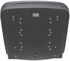 Uni Pro 223 Bucket Seat | Black Vinyl | Similar to Milsco XB150 | Multiple Mount