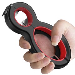 6 in 1 Bottle Can Jar Opener Manual Twist Off Gadget Multifunction Kitchen Tools