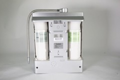 GAC+ACF Bawell 2195 alkaline water ionizer inside filters