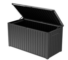 Keter 170 Gal. Resin Deck Box Large Indoor/Outdoor Storage