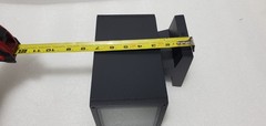 Living District LDOD4041BK Raine 1 Light 7.88 inch Black Outdoor Wall Light…