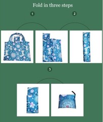 US XL Thicken Eco-Friendly Foldable Grocery Shopping Tote Shoulder Bag Handbag