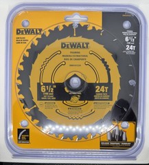 DEWALT DWA161224 6.5 in 24T Circular Saw Blade