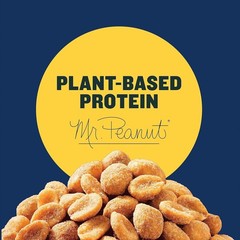 Deliciously Crunchy Honey Roasted Peanuts – 16oz Jar for Anytime Snacking