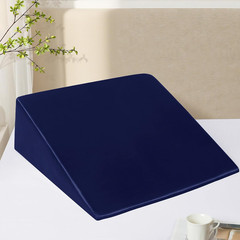 Satin Wedge Pillow Cover 25″X25″X8″ – Soft Breathable Zippered Wedge Pillow Case