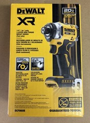 DeWalt 20V MAX XR 1/4 Inch Cordless Impact Driver, Bare Tool Only (DCF860B) NEW