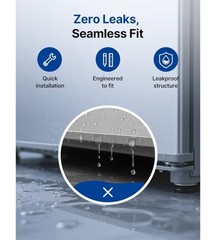 Fit For LRFVS3006S LG LT1000P LFCS27596S Water Air Filter 3 PACK With Air Filter