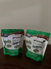 2-PACKS Edward Marc Chocolatier Girl Scouts Thin Mints Snapper 6 Oz-EXP. 11/2026