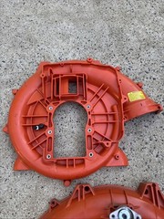 OEM Husqvarna 350BT 150BT Blower Housing Both Halves Fan With Screws & Buffers