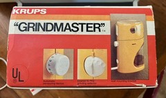 Mr Fusion Back To The Future KRUPS Coffee Grinder Type 223 Box Never Used Works!