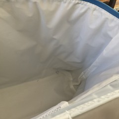 Trader Joe’s Insulated Cooler Tote Bag Pasadena CA Reusable Grocery Blue
