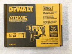 New Dewalt DCH172B 20 Volt Max Atomic Brushless 5/8” SDS Rotary Hammer (NIB)