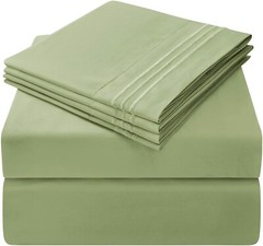 Top Split Flex California King Sheet 4 pc set For Sleep Number 1900 Deep Pockets