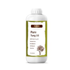 8 oz 100% Natural Pure Tung Oil for Wood Finishing Food Grade Safe, Waterproof T