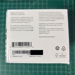 Ring Battery Doorbell Plus Satin Nickel BRAND NEW SEALED