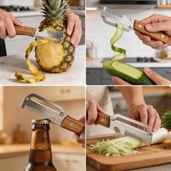 3 in 1 Multi-Functional Vegetable Peeler for Kitchen Stainless Steel Peeler