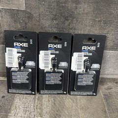 Lot Of 3 AXE Car Air Fresheners 30 Days Fresh Phoenix Scent