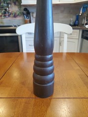 Vintage Peugeot France 18.5″ Wooden Pepper Mill Tall