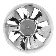 4/6/8/10″ Inline Duct Vent Blower Booster Fan 110V Ceiling Bathroom Ventilation
