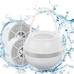 FEELSO Bath Ball Filter, 10 Stages Bath water Filter with 2 Filter Cartridges