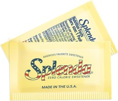 New SPLENDA Zero Calorie Sweetener, 2000 Count Packets
