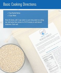 Clear Creek, Pearled Barley, 4 LBS