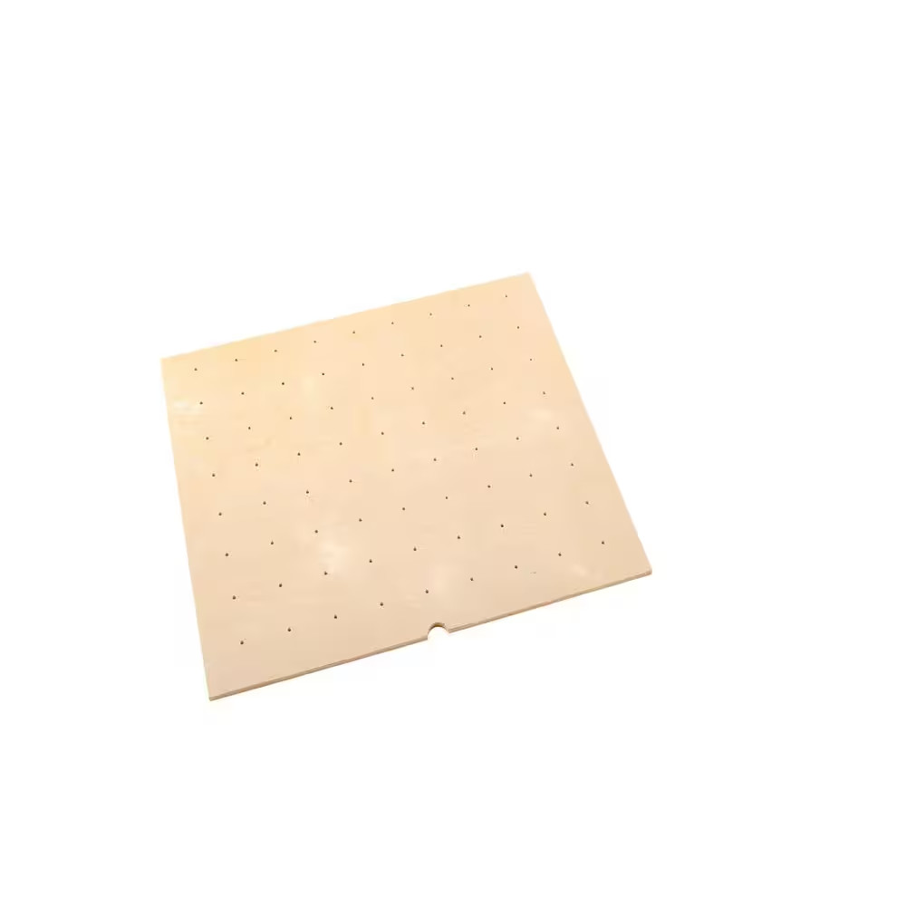 0.62 In. H X 24.25 In. W X 21.25 In. D Small Wood Peg Board Drawer Insert