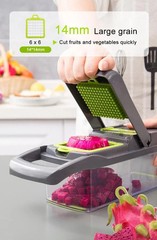 16-In-1 Vegetable Fruit Chopper Cutter Food Onion Veggie Dicer Slicer Kitchen