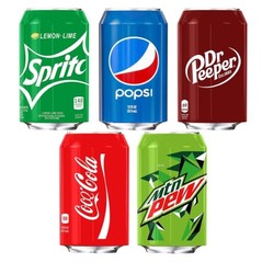 5 Pack Beer Can Covers for 12 oz (355ml) Silicone Sleeve Hide a Beer Beverage