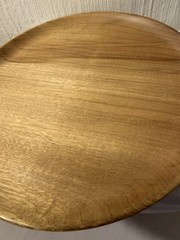 Myrtlewood 10.25 X 10.25 Serving Platter Plate Salem Oregon Holy Land Preowned