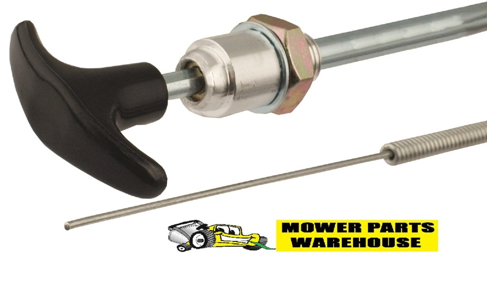 NEW PUSH PULL THROTTLE CONTROL CABLE LOCKING B1SB223 60-100 104″ LONG