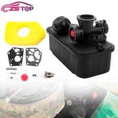 Carburetor with 494406 Fuel Gas Tank For Briggs Stratton 494406 498809 498809A