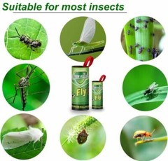 16 Rolls Fly Sticky Trap Paper Insect Bug Catcher Strip Fly Sticker Non Toxic US